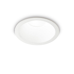 Plafonnier encastr� GAME TRIM ROUND 120MM rond, UGR < 19, commutable IP40/IP20, blanc mat 
