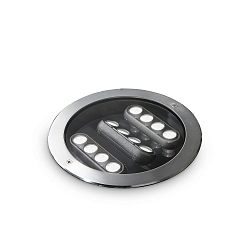 Projecteur encastr� TAURUS PT D21 ACCENT ROUND 3 fois, pivotant, accessible, commutable IP67, acier 