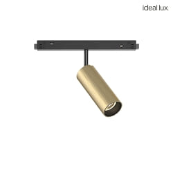 track spot EGO TRACK SINGLE LED with adapter, on/off LED IP20, brass