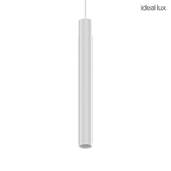 pendant luminaire EGO LED with switch, with adapter LED IP20, white