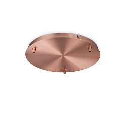 Canop�e ROUND STANDARD � 30CM 3 fois, rond, cuivre, bruni