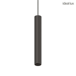 pendant luminaire EGO LED with adapter LED IP20, black dimmable