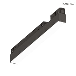 linear luminaire EGO WIDE LED IP20, black dimmable 7W 820lm 3000K 110 110 CRI >90 28.4cm