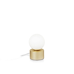 Lampe de table PERLAGE TL1 G9 IP20, laiton