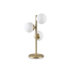 Lampe de table PERLAGE TL3 3 flammes G9 IP20, laiton