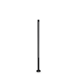 Luminaire d'allées JEDI PT LED 120.5CM angulaire, commutable IP65, noir mat 