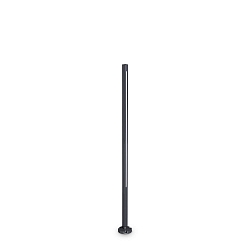 Luminaire d'allées JEDI PT LED 120.5CM angulaire, commutable IP65, anthrazit, mat 