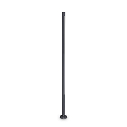 Luminaire d'allées JEDI PT LED 160.5CM angulaire, commutable IP65, anthrazit, mat 
