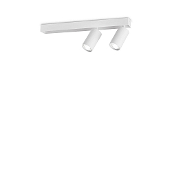 Luminaire de plafond PROFILO à 2 flammes GU10 IP20