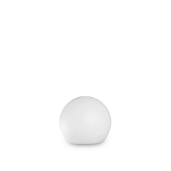 Lampadaire d�ext�rieur SOLE � 20CM en forme de boule E27 IP65 / IP44, blanc opale gradable