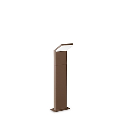 Borne d'éclairage STYLE 50 led IP54, marron café 