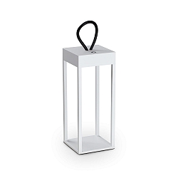 Lampe de table � accu ENYA IP54, blanche gradable