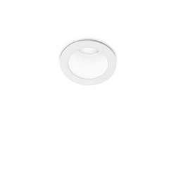 Plafonnier encastré QUARK rond IP20, blanche 