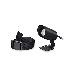 Luminaire sur pied KOALA avec ruban IP65, noir 