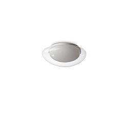 Luminaire de plafond SQUISH D34 IP20, transparent 