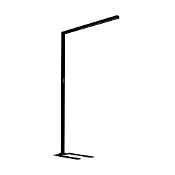 Lampadaire COMFORT-2 avec capteur IP20, noir gradable