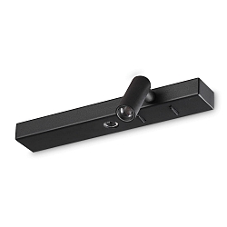 Luminaire mural BONNE NUIT-2 avec interrupteur IP20, noir 