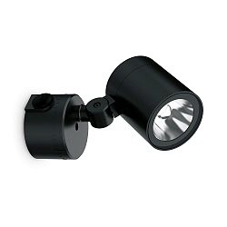 Luminaire mural d’extérieur O-ZONE inclinable IP66, noir 