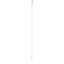 Luminaire à suspension FILO à 1 flamme IP20, blanche 