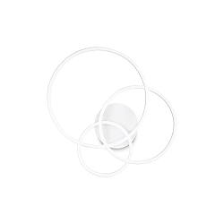 Luminaire de plafond FRAME CERCHIO IP20, blanche 
