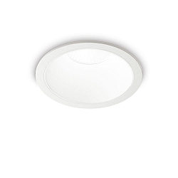 Plafonnier encastr� GAME TRIM ROUND 120MM rond, rigide, UGR < 19, commutable IP40/IP20, blanche 
