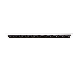 Plafonnier encastr� LIKA D27 FI RECESSED TRIM 10 flammes, on/off, avec bordures IP20, blanc mat 