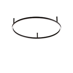 Luminaire de plafond ORACLE SLIM D070 ON-OFF IP20, noir 