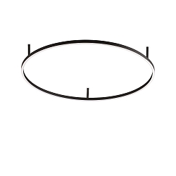 Luminaire de plafond ORACLE SLIM D090 ON-OFF IP20, noir 