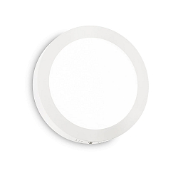 Luminaire de plafond UNIVERSAL D40 ON-OFF rond IP20, blanche 