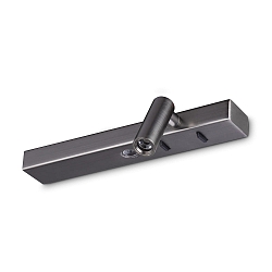 Luminaire mural BONNE NUIT-2 avec interrupteur IP20, nickel 