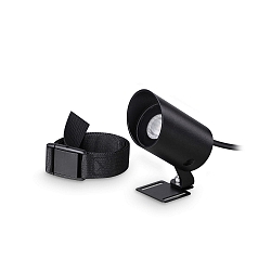 Luminaire sur pied KOALA avec ruban IP65, noir 