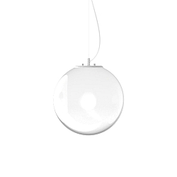 pendant luminaire MAPA CLEAR SP1 Ø30cm 1 flame E27 IP20