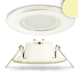 Downlight IP44, satin�, blanche 