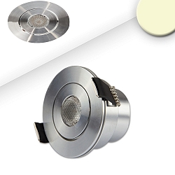 Lumi�re encastr�e IP40, aluminium bross�  3,4W 200lm 3000K 45� 45� CRI 80-89