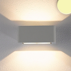 Luminaire mural IP54, argent 