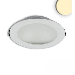 Downlight LUNA IP20, blanche gradable