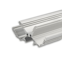LED lighting profile LOOP13, anodized aluminium, 200cm