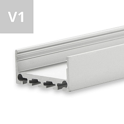 Profil de montage SURF24 FLAT V1, aluminium