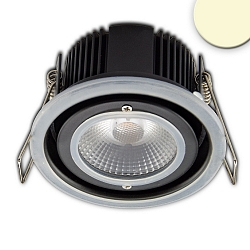 Eclairage d'extérieur encastré Sys-68 IP65, dégager, noir , Gris argent gradable