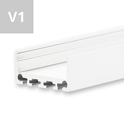 Profil de montage SURF24 FLAT V1, blanche