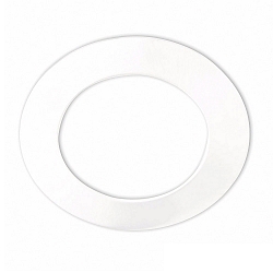 Capot rond, blanche