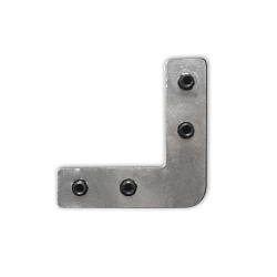 Accessory for profile SURF16 / CORNER20 / LAMP35 / LAMP35 EDGE / cable sluice TUNNEL - corner connection 90°, 4 pc.