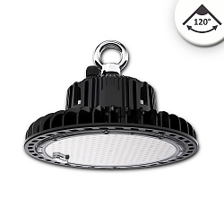 LED hall lighting spot FL, ball impact resistant, IP65, 120W 18000lm, 1-10V dimmable, 4000K 120°