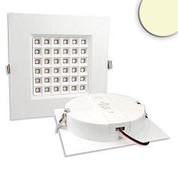 Downlight PRISM dimmable IP54, blanche gradable