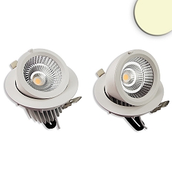 Downlight SPHERE pivotant, rotatif IP42, blanche 
