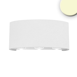 Luminaire mural haut bas IP54, blanche 