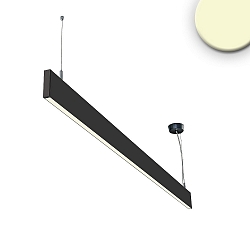 Lampe suspendue Linear Up+Down 600 haut bas IP40, noir 