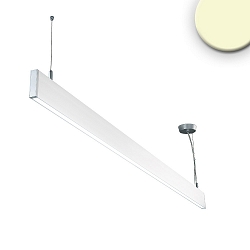 Lampe suspendue Linear Up+Down 1200 haut bas IP40, blanche 
