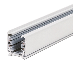 Rail triphasé pour montage en surface SERIE S1 200CM plat, blanc mat