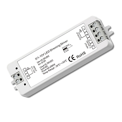 Sys-Pro 0 / 1-10V input PWM controller, 1 channel, 5-36V DC 8A, 48V DC, 4A